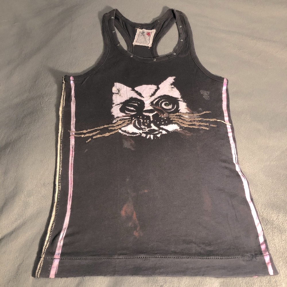 Z Brand-Cat Stitched-Boutique Sample Sale Tank Top